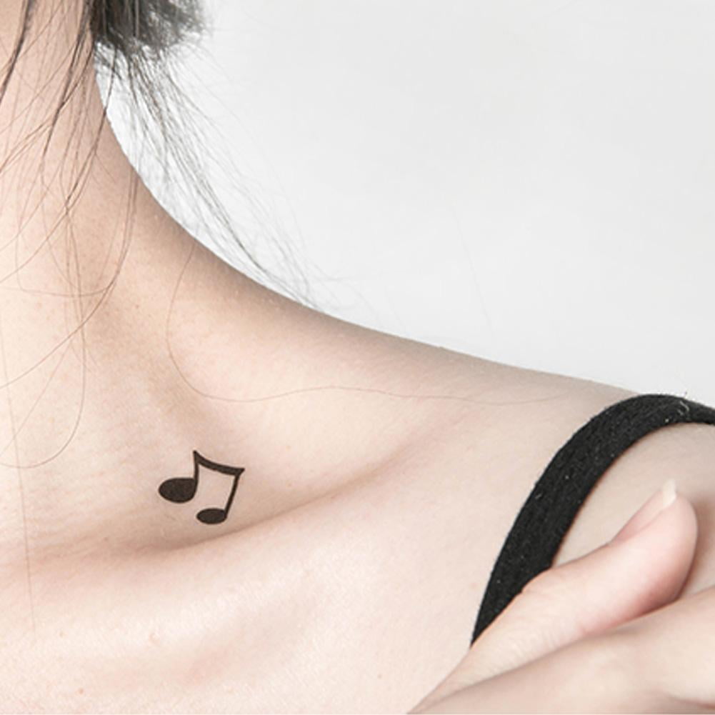 Amazing Looking Musical Notes Tattoo for Hand | Tattoo Ink Master